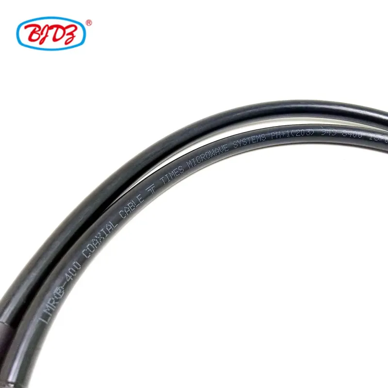 Factory Directly Customizable Wholesale BNC Male Plug to BNC Male Plug LMR-400 LMR400  RF Coax Coaxial Cable 50cm