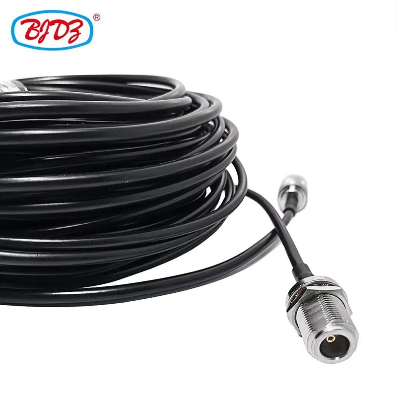 Factory N SMA BNC TNC UHF MMCX MCX SMB 90 Degree Right Angle for RG58 LMR195 LMR240 RG223 LMR240 LMR200 Rf Coaxial Pigtail Cable