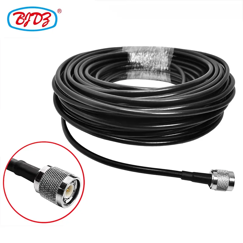 Factory N SMA BNC TNC UHF MMCX MCX SMB 90 Degree Right Angle for RG58 LMR195 LMR240 RG223 LMR240 LMR200 Rf Coaxial Pigtail Cable