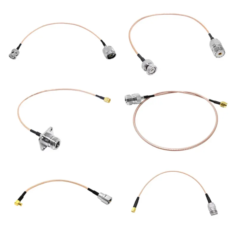 Factory-Produced RG316 Coaxial Cable with Multi-Connector Compatibility — Professional RF Solution for Global Telecom & Industrial Applications