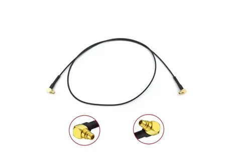 Factory SMA SMB BNC TNC MMCX Fraka Coaxial Connector for Mini Coax Jumper Cable 1.13mm 1.13 RF Cable Coaxial Assembly