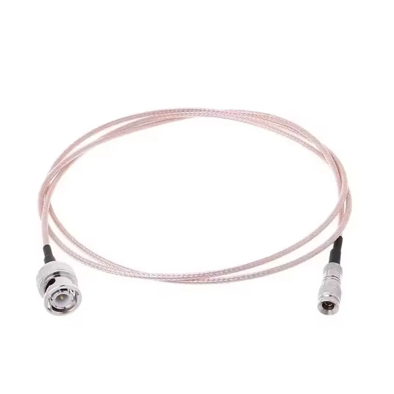 Factory Supply TOFD RG178 Pigtail Coaxial Cable Assembly BNC Male 10-32 Microdot M5 Ultrasonic NDT Flaw Detector Made of Copper