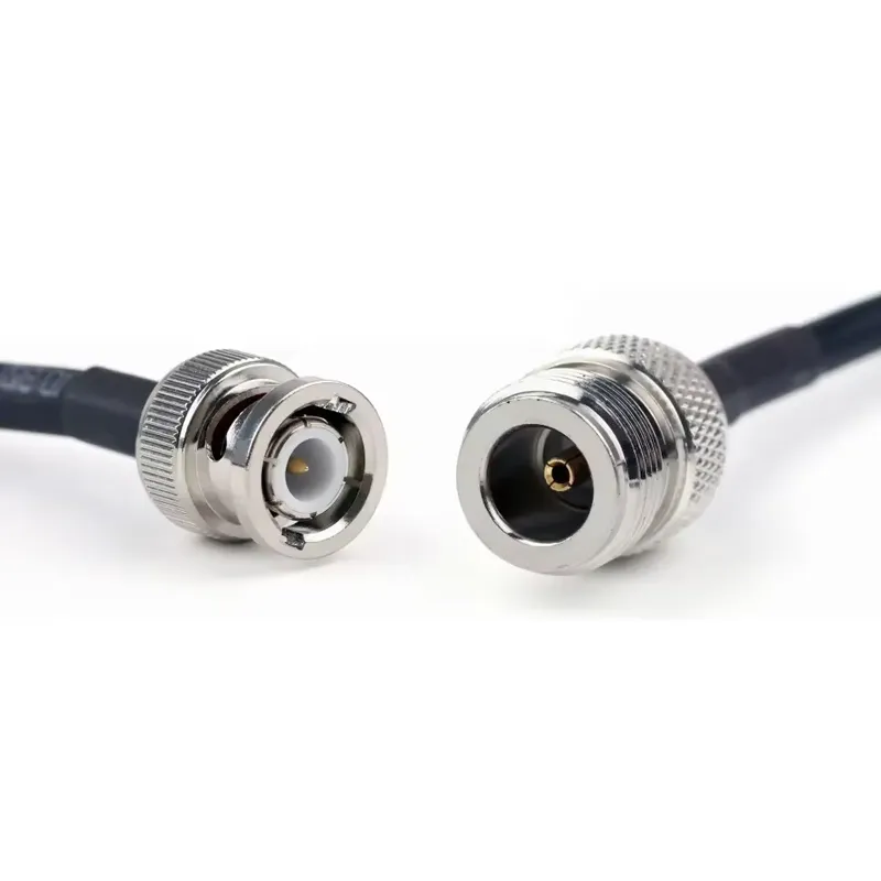 Manufacturer N Type Female Jack to BNC Male Plug for LMR195 LMR-195 RF Antenna Adapter Coaxial Pigtail Jumper Extension Cable