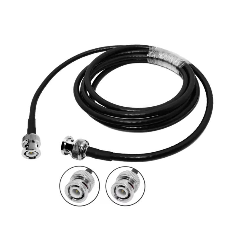 Factory Supply RG223 RF Pigtail Jumper Extension Cable BNC Male BNC Male Plug Copper Conductor PTFE Wires Cable Assemblies