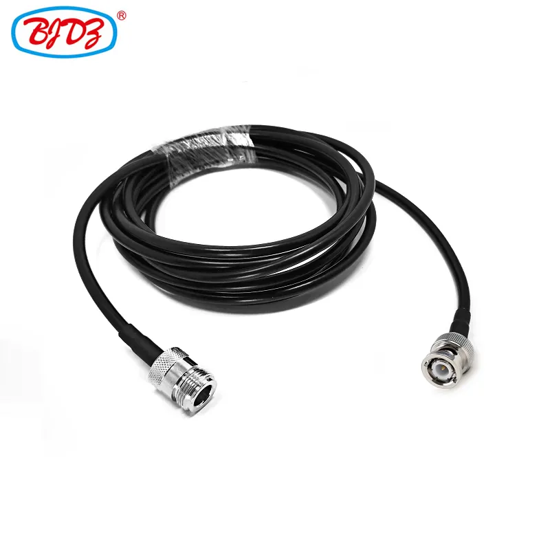 N Female to BNC Male RG58 RF Coaxial Jumper Cable Assembly