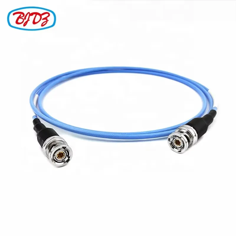 Manufacturer Supply Wholesale Triaxial BNC Male Plug to Triaxial BNC Male Adaptor with TRX316/TRX142 Jumper Cable Assembly