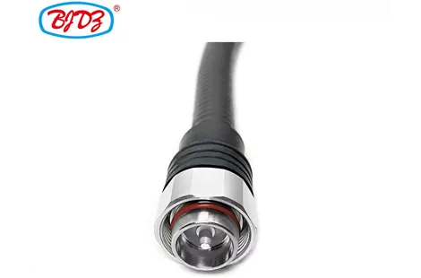 Factory Supply L20 Mini DIN 4.3-10 Male Plug to 4.3-10 Din Male for 1-2 Supersoft Jumper Cable Assembly 1M