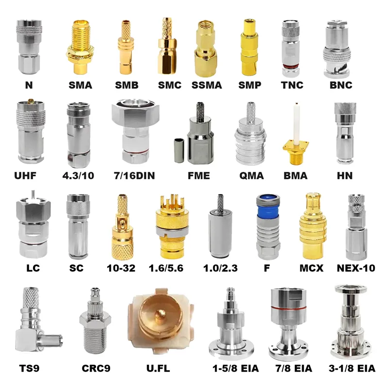 SMA Female RA 2 Hole Flange to MCX Male for 086 RF Coaxial Cable Assembly