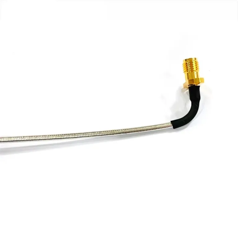 SMA Female RA 2 Hole Flange to MCX Male for 086 RF Coaxial Cable Assembly
