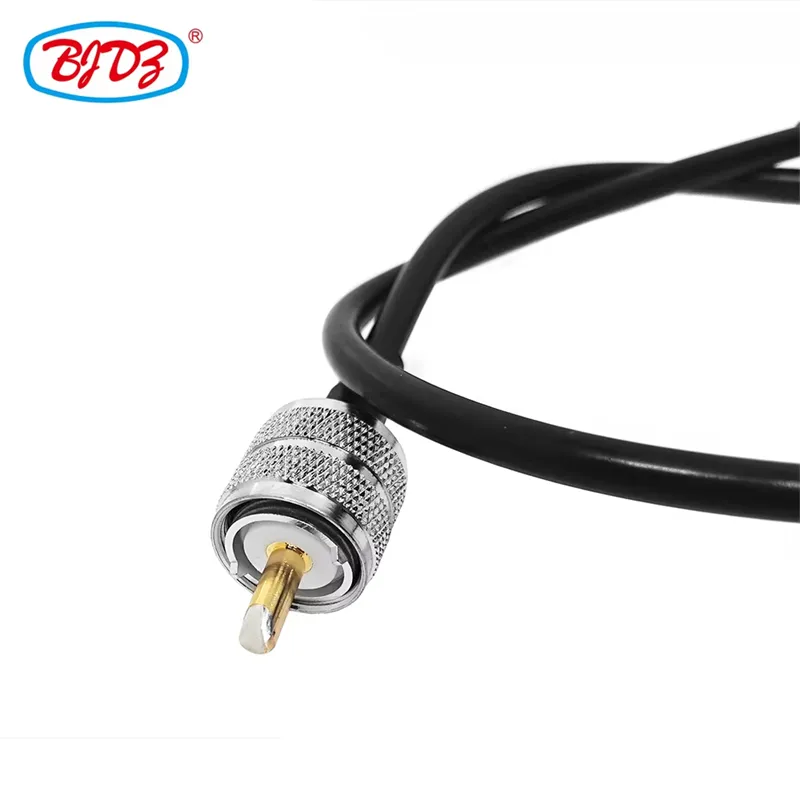 Factory RF Coaxial Cable UHF Male to Male Connector UHF PL259 Male to UHF Male PL259 for RG58 RG58U RF Pigtail Cable 50cm