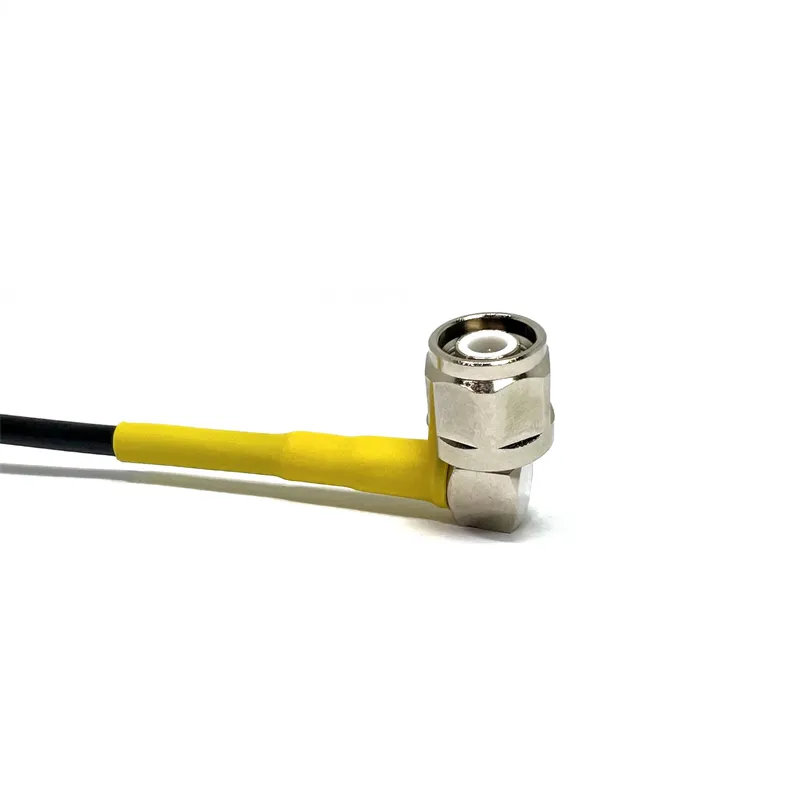 BJDZ 50Ohm TNC Male to TNC Female Bulkhead for 086 RF Coaxial Cable Assembly, 0-3GHz, 10cm Length, Low-Loss Extension