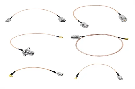 Factory-Produced RP SMA N Type BNC TNC FME QMA UHF SO239 PL-259 MMCX SMB SMC TS9 RG316 RG 316 Coaxial Cable Communication