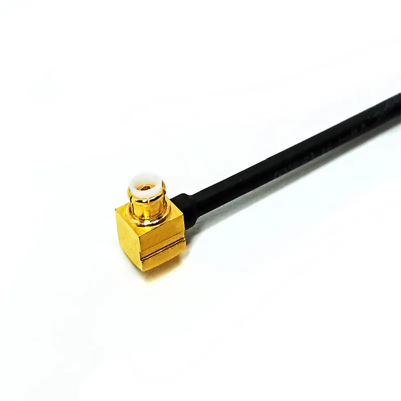 MBX Male Pin RA Right Angle 90 Degree to TNC Female Jack Bulkhead Waterproof RA for 047 RF Coaxial Cable Assembly