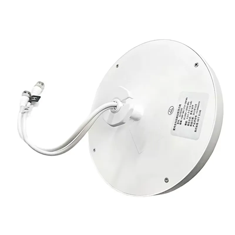 UFO Shape Indoor Dual Polarization Ceiling Mounted Omnidirectional Fpv Antenna n Female Jack Type Antenna