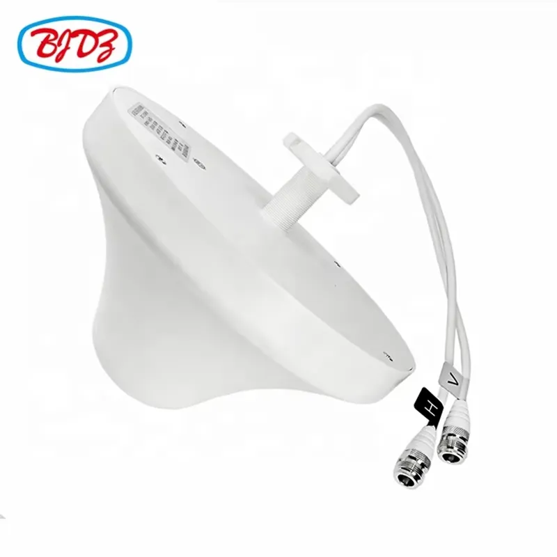 UFO Shape Indoor Dual Polarization Ceiling Mounted Omnidirectional Fpv Antenna n Female Jack Type Antenna