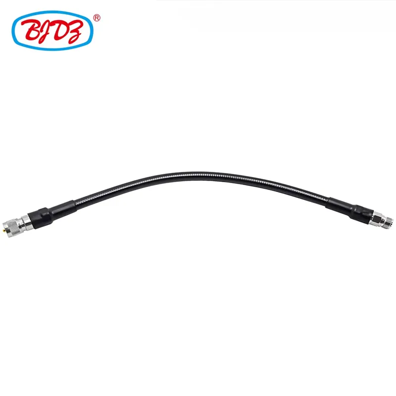 Manufacturer Rf Cable Assembly UHF Male PL259 to UHF Female Jack for 1-2'' SF Super Flexible Antenna Extension Cable