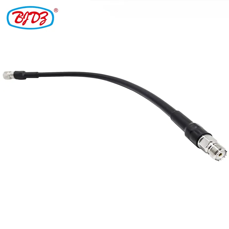 Manufacturer Rf Cable Assembly UHF Male PL259 to UHF Female Jack for 1-2'' SF Super Flexible Antenna Extension Cable