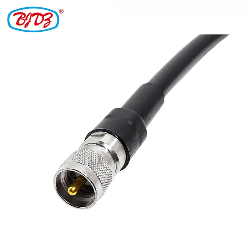 Manufacturer Rf Cable Assembly UHF Male PL259 to UHF Female Jack for 1-2'' SF Super Flexible Antenna Extension Cable