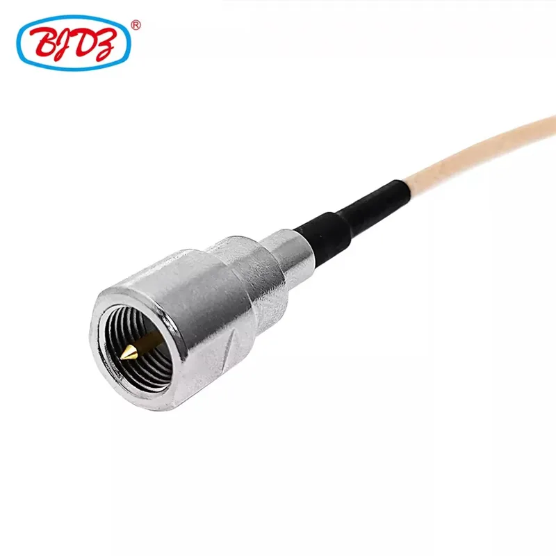 Factory Supply Wholesale QMA Male Plug to FME Male for RG316 Rf Wire Pigtail Jumper Extension Cable Assembly