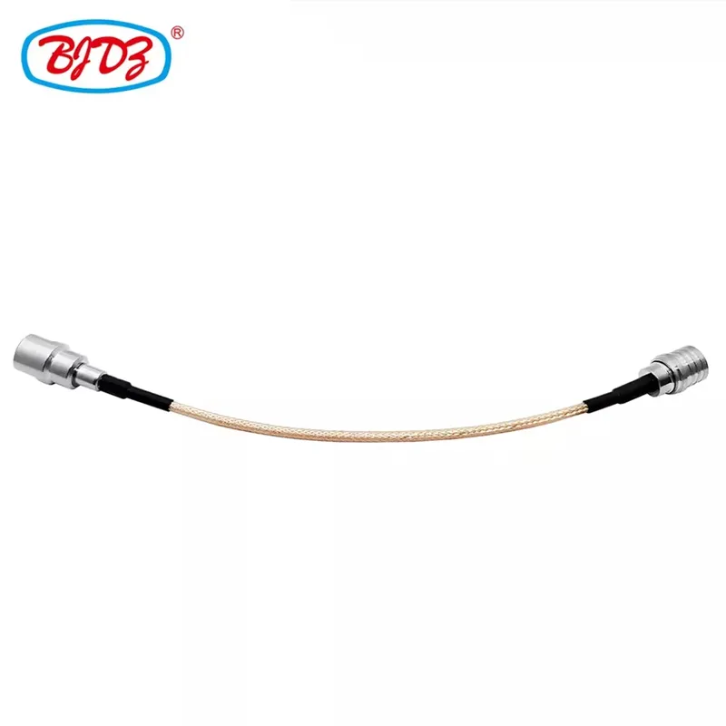 Factory Supply Wholesale QMA Male Plug to FME Male for RG316 Rf Wire Pigtail Jumper Extension Cable Assembly