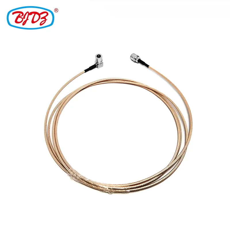 Best Price Qma Male to Qma Male Plug Connector Right Angle Elbow Qma Rg316 Jumper Cable Assembly