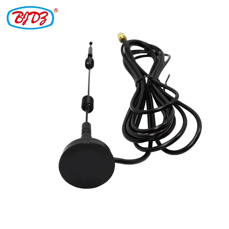 Factory Supply RP Sma Male Plug 2.4G 5G 5-9dbi for Rg174 1M Sucking Disc Antenna Rohs in Stock