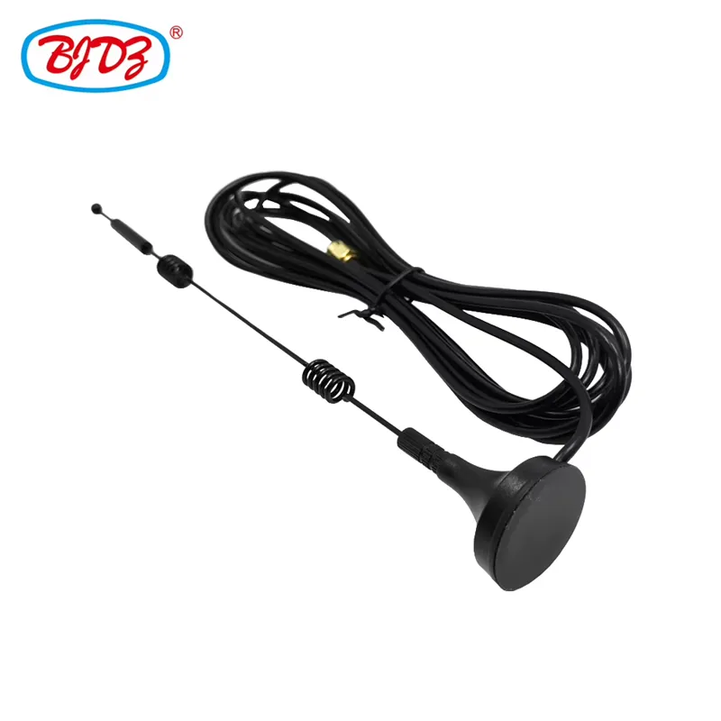 Factory Supply RP Sma Male Plug 2.4G 5G 5-9dbi for Rg174 1M Sucking Disc Antenna Rohs in Stock
