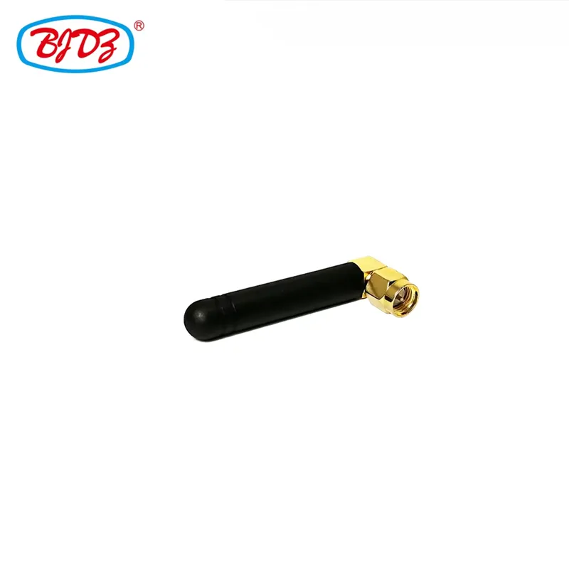 Factory Supply Sma Male Right Angle 433Mhz 868Mhz 3dbi 5cm Indoor Wifi Router Antenna