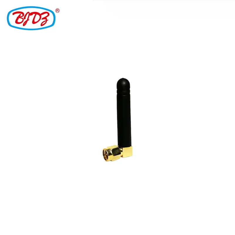 Factory Supply Sma Male Right Angle 433Mhz 868Mhz 3dbi 5cm Indoor Wifi Router Antenna