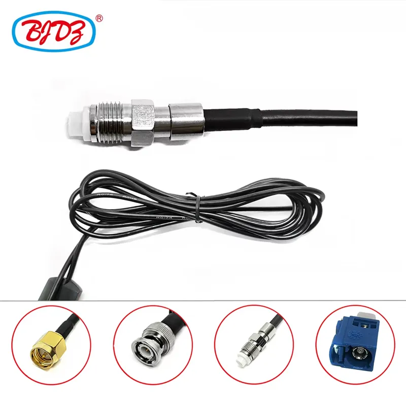 FME Connector for RG174 2.4G Patch Antenna(2.5m 433Mhz 868Mhz 912Mhz 920Mhz 3dBi 5dBi 6dBi  )