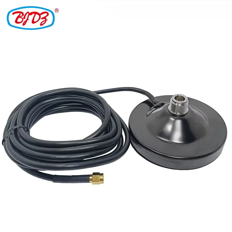Best Price 2m Magnetic Base Antenna with N Female Connector to RP SMA Connector for LMR200 Cable