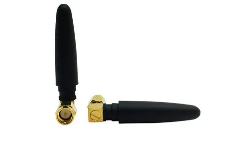 Factory Supply Sma Male Plug 2.4G  2db 5cm Indoor Wifi Router Black Coaxial Antenna Rohs in Stock