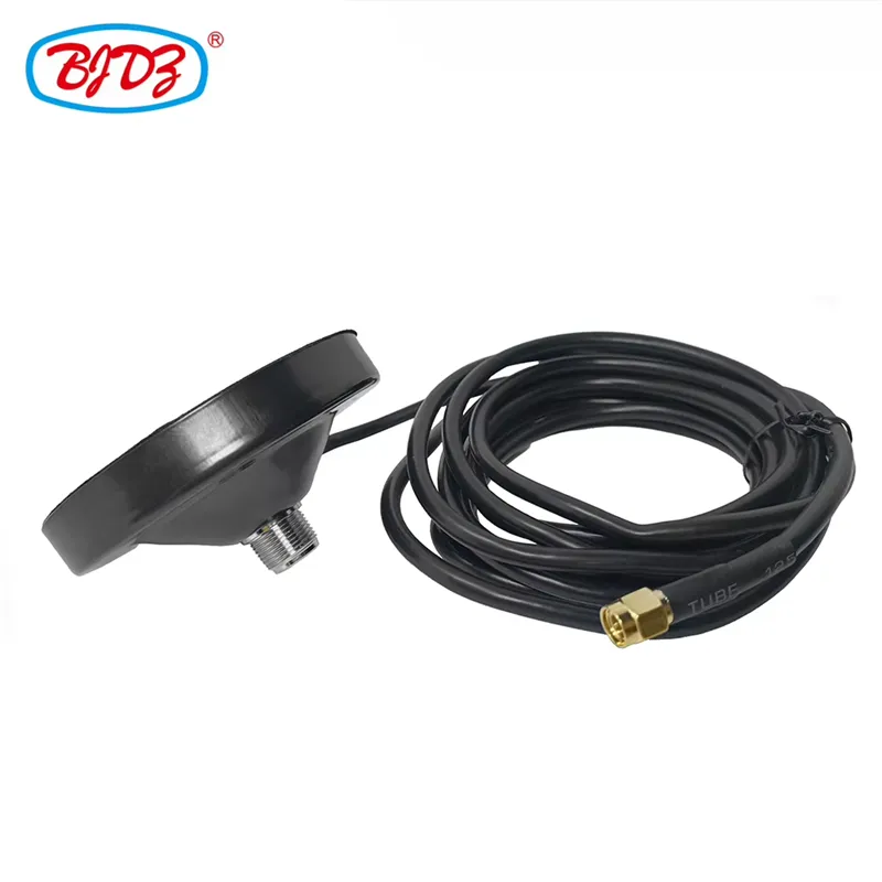 Best Price 2m Magnetic Base Antenna with N Female Connector to RP SMA Connector for LMR200 Cable
