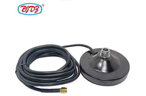 Best Price 2m Magnetic Base Antenna with N Female Connector to RP SMA Connector for LMR200 Cable