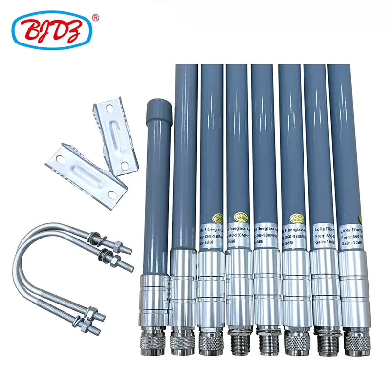FRP ISM Fiberglass Antenna N Male 5.8db 860Mhz-930Mhz Outdoor High Gain Long Range Communication Arrester Antenna