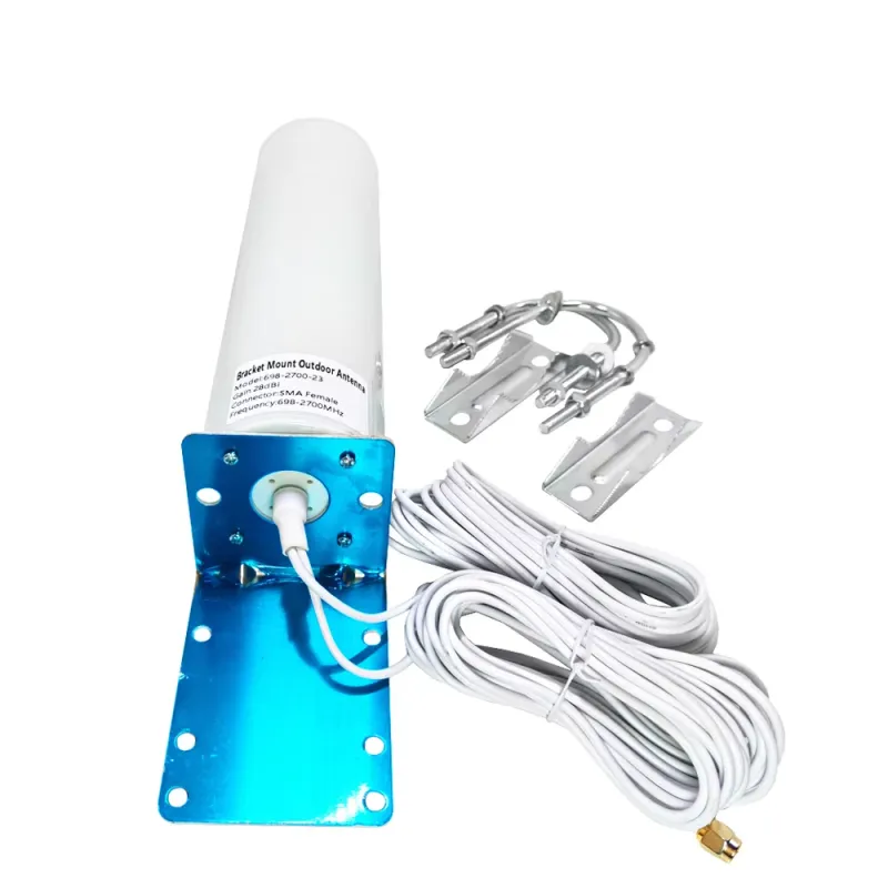 High Gain 4G LTE Outdoor Mobile Phone Signal Amplifier Barrel Antenna 4G LTE Router Demodulator Gatewaym