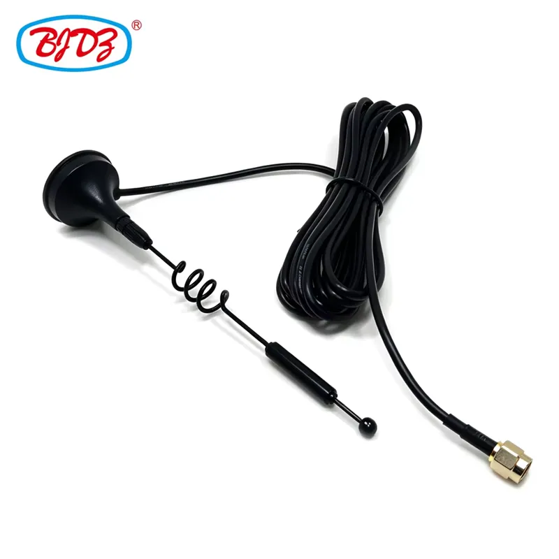 SMA Male 2.4G 7DBI SMA Magnetic Base Antenna with 3-meter RG174 Cable Antennas