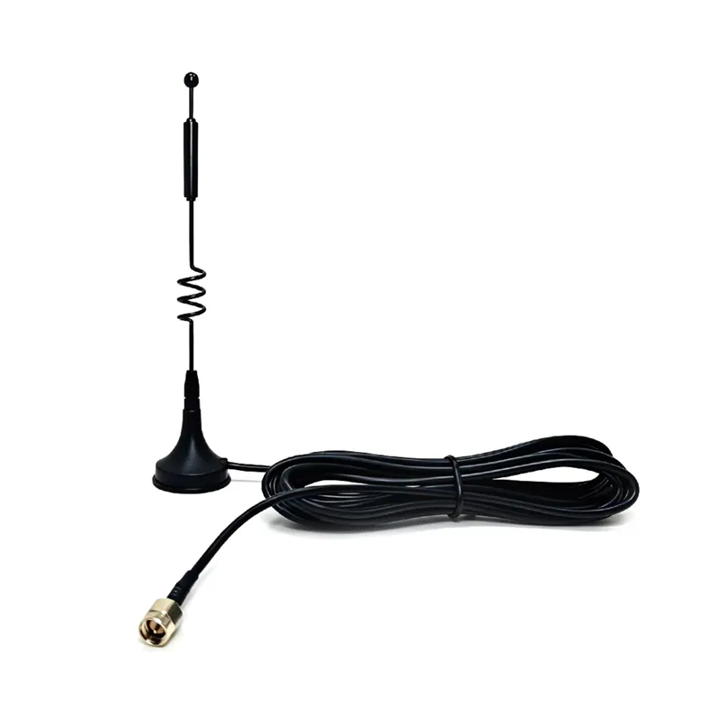 SMA Male 2.4G 7DBI SMA Magnetic Base Antenna with 3-meter RG174 Cable Antennas