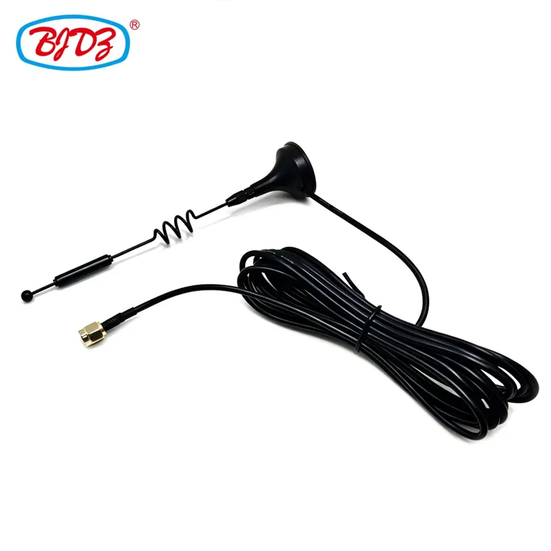 SMA Male 2.4G 7DBI SMA Magnetic Base Antenna with 3-meter RG174 Cable Antennas