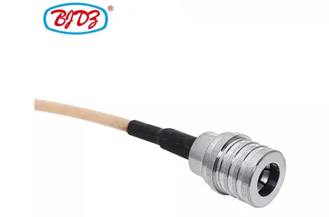 Factory Supply Wholesale QMA Male Plug to FME Male for RG316 Rf Wire Pigtail Jumper Extension Cable Assembly
