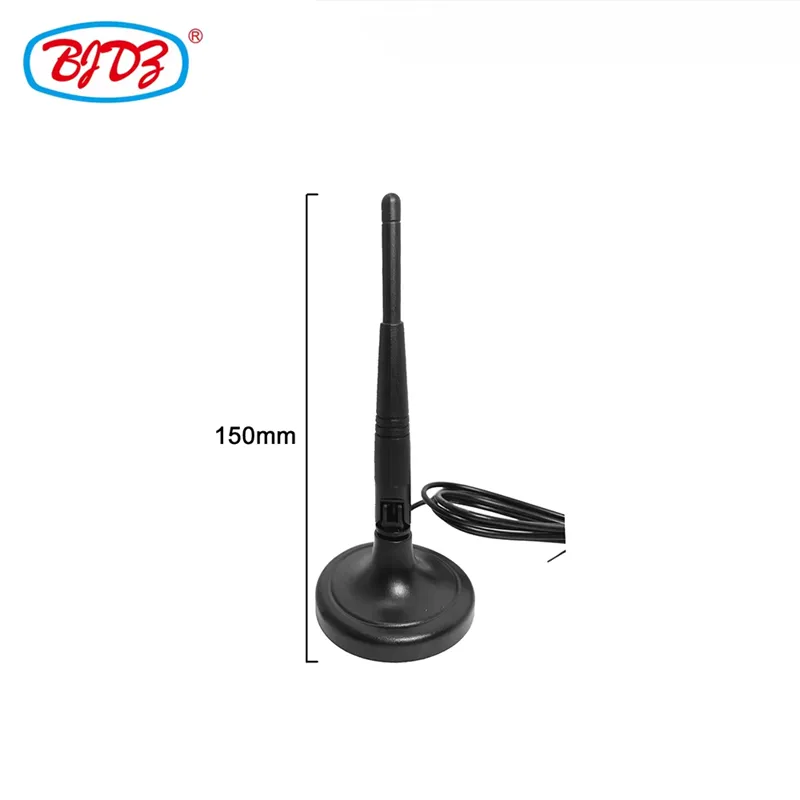 Best Price Dual Band WiFi Antenna 5dBi 2.4G 5.8G Suction Cup with RG174 2m Cable & SMA Male Connector