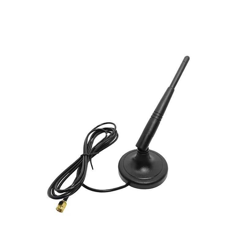 Best Price Dual Band WiFi Antenna 5dBi 2.4G 5.8G Suction Cup with RG174 2m Cable & SMA Male Connector